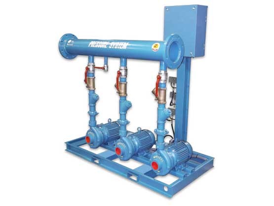 EHT-IA1½-7.5-2 -LV Sistema Hidroneumático EHT TRÍPLEX CON BOMBA CENTRÍFUGA HORIZONTAL