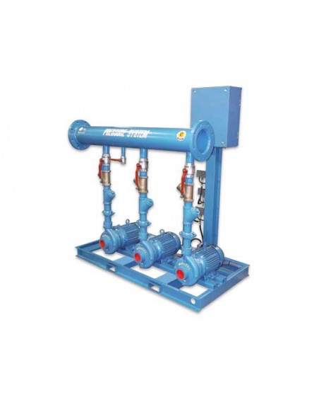 EHT-IA1½-7.5-2 -LV Sistema Hidroneumático EHT TRÍPLEX CON BOMBA CENTRÍFUGA HORIZONTAL