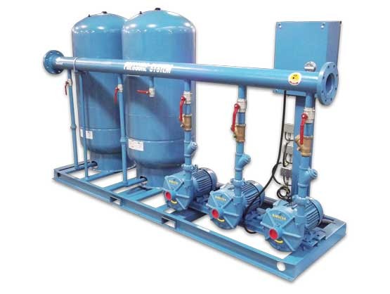 EHT-IB2-7.5-2 -2WP119-LV Sistema Hidroneumático EHT TRÍPLEX CON BOMBA CENTRÍFUGA HORIZONTAL