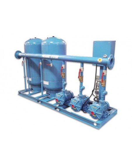 EHT-IB2-7.5-2 -2WP119-LV Sistema Hidroneumático EHT TRÍPLEX CON BOMBA CENTRÍFUGA HORIZONTAL