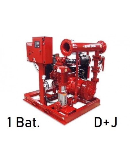 120Psi 500Gpm FPS-IA2½BJM-4045TF / BMV4-80-403 1B D+J 115/4Hp FPS
