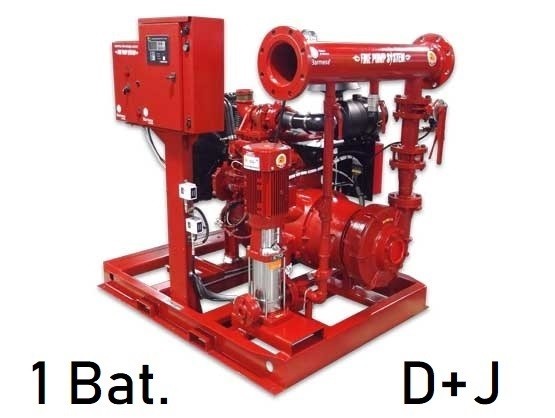 120Psi 900Gpm FPS-IA4BJH-4045TF / BMV4-80-403 1B D+J 115/4Hp FPS