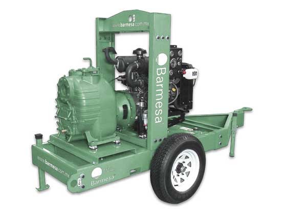 SH4-4TNV88 - RUEDAS - Autocebante - Motor a Diésel