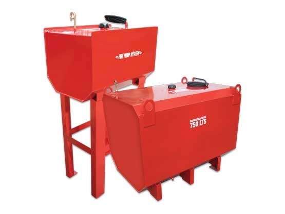 Tanque combustible - Equipo contraincendio - 750 litros