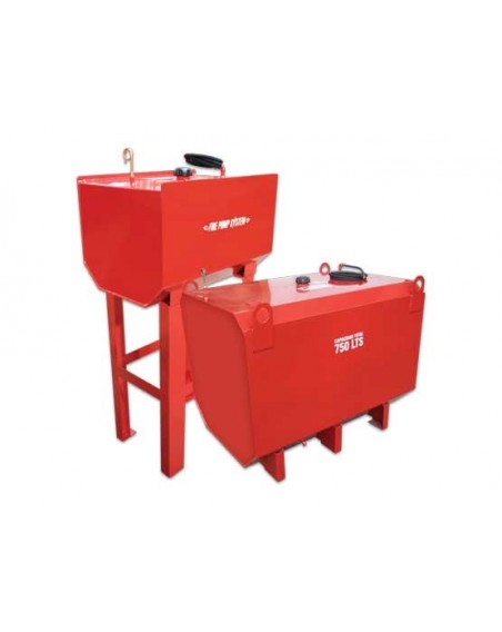 Tanque combustible - Equipo contraincendio - 750 litros