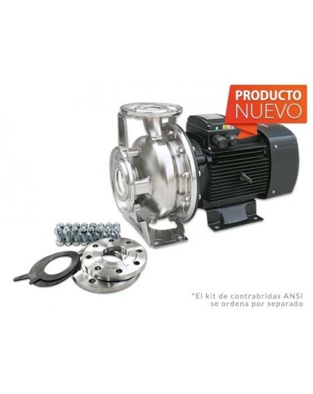 SOX1½-10-2 - Centrífuga acero inoxidable 304 - Acoplada Motor Eléctrico (TCCVE) Serie SOX